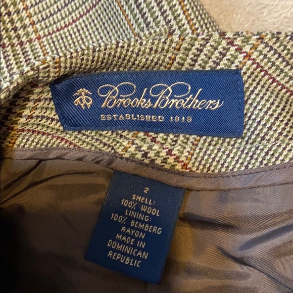 Brooks Brothers 100% wool houndstooth Trousers - Picture 6 of 7